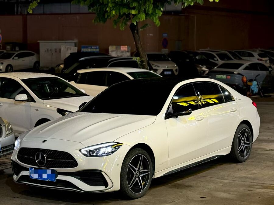 Mercedes Mercedes-Benz C-Class 2024 C 260 L 48V 1.5T Night Edition Sport Model (Facelift III) used car for export from China