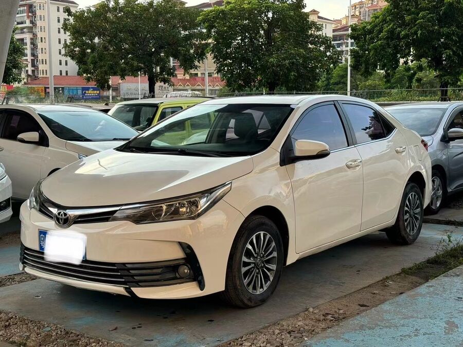 Toyota Toyota 2018 Corolla 1.2T CVT GL Smart Enjoy Edition used car for export from China