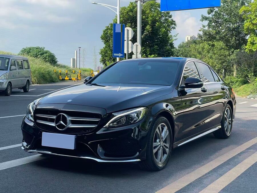 Mercedes Mercedes-Benz C-Class 2017 C 200 L 2.0T Sport used car for export from China