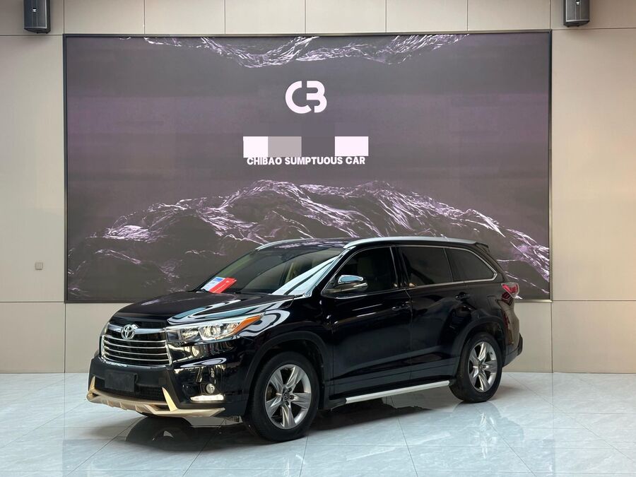 Toyota Toyota 2015 Highlander 2.0T 4WD Luxury 7-Seater used car for export from China