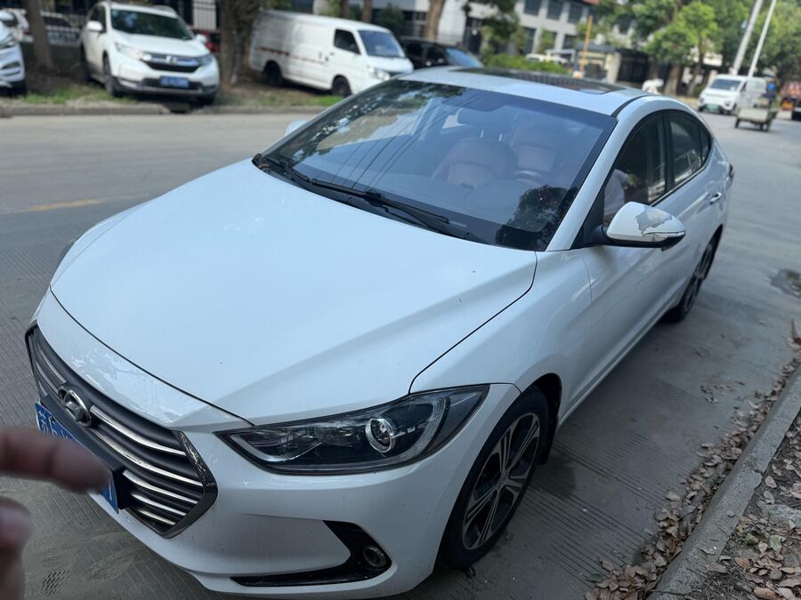 Hyundai Hyundai 2018 Elantra 1.4T TOP Dynamic & Flagship used car for export from China