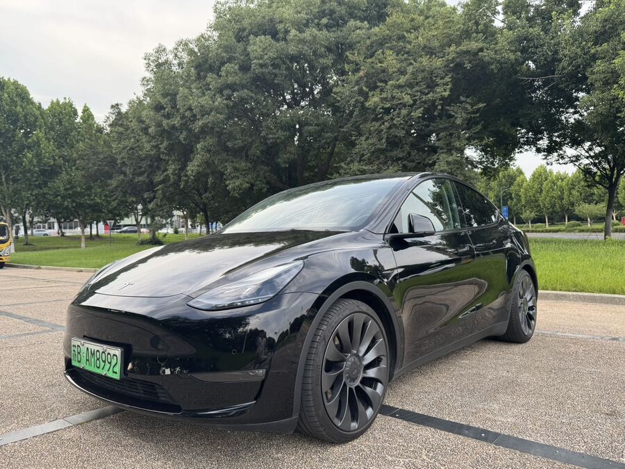 2021 Tesla 2021 Model Y Performance High-Performance All-Wheel Drive used car for export from China