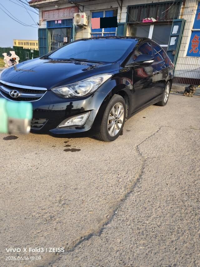 Hyundai Hyundai 2012 Elantra 1.6 GLX Prestige used car for export from China