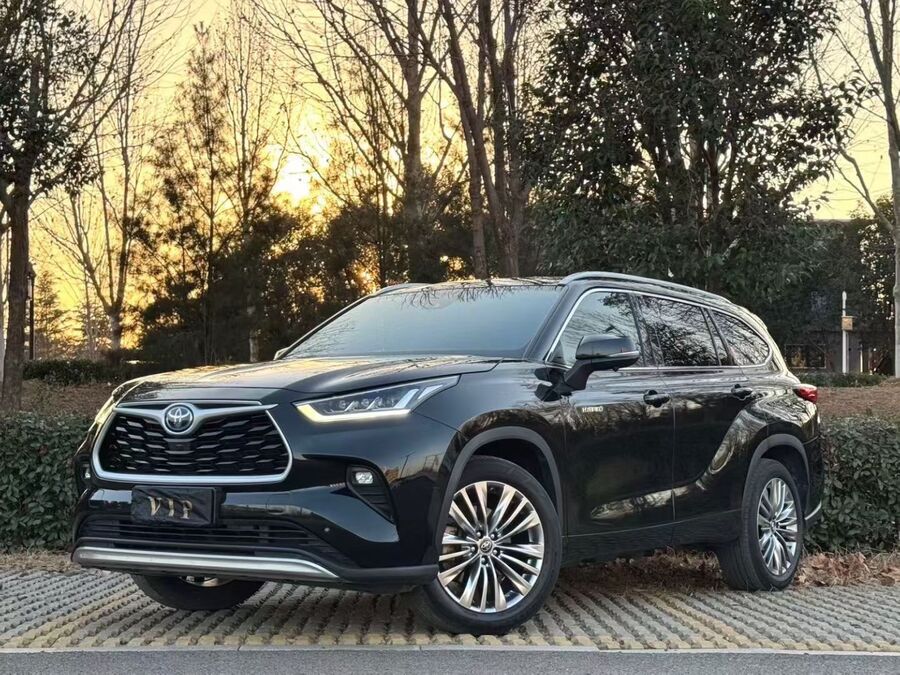Toyota Toyota 2022 Highlander Hybrid 2.5 CVT 4WD Prestige 7-seater used car for export from China
