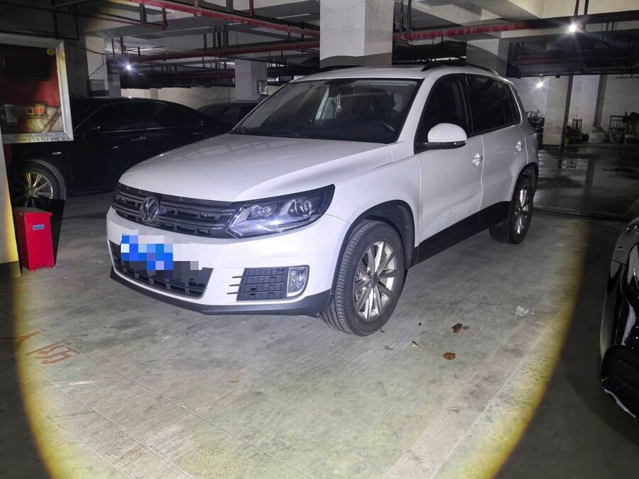 Volkswagen Volkswagen 2017 Tiguan 1.8 TSI 300 TSI Two-Wheel-Drive Silk Road Comfort Edition used car for export from China