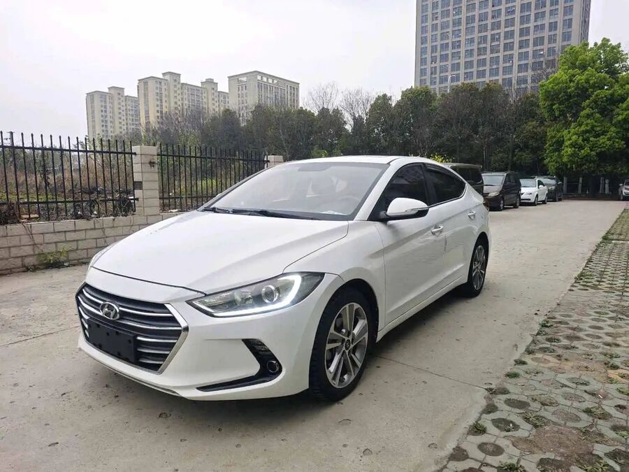 Hyundai Hyundai 2016 Elantra 1.6 GLX Smart·Elite Edition used car for export from China