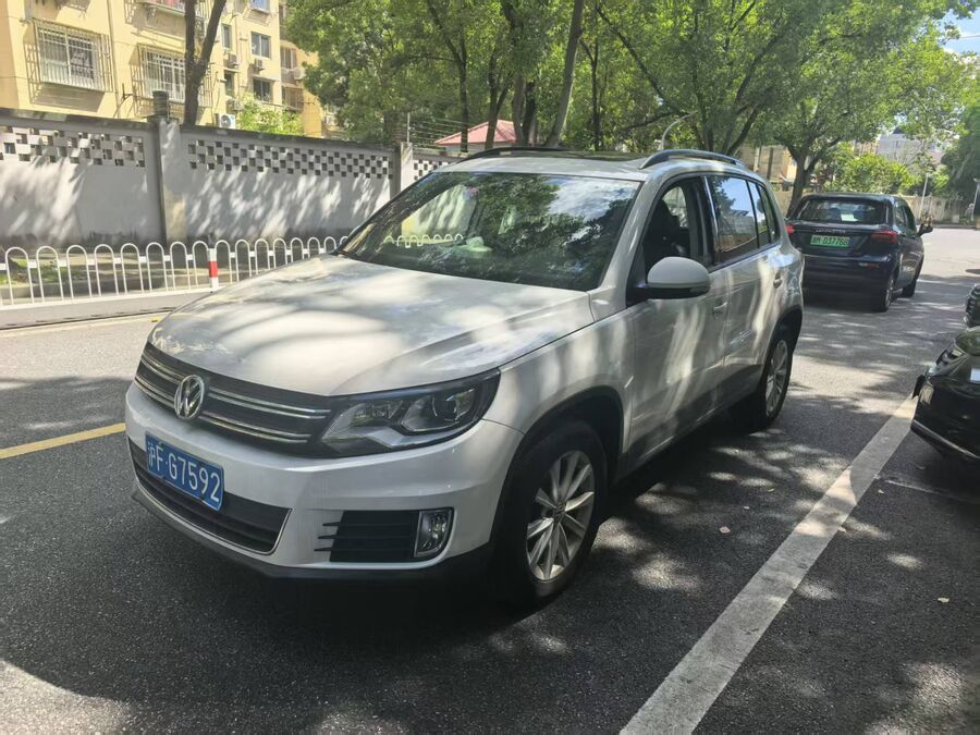 Volkswagen Volkswagen 2017 Tiguan 1.8 TSI 300 TSI Two-Wheel-Drive Silk Road Comfort Edition used car for export from China
