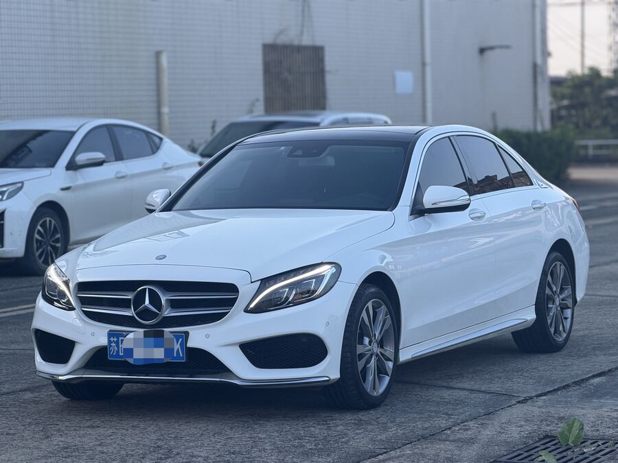 Mercedes Mercedes-Benz C-Class 2015 C 200 L 4MATIC 2.0T Sport used car for export from China