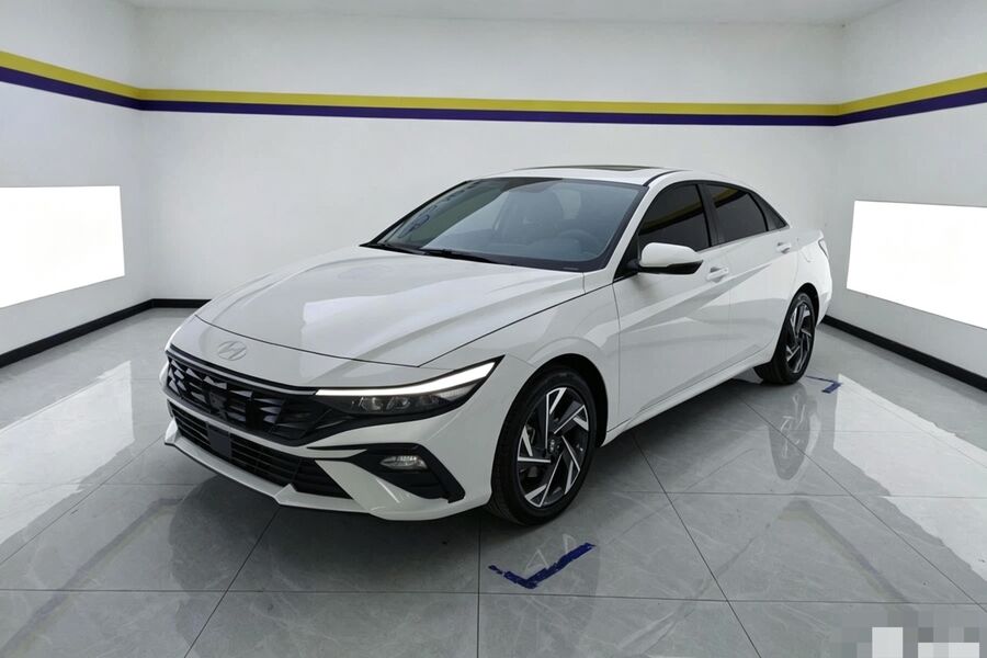 Hyundai Hyundai 2023 Elantra Sedan 1.5 CVT GLX Elite Version used car for export from China