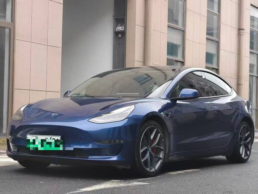 2021 Tesla 2021 Model 3 Performance High-Performance All-Wheel Drive used car for export from China