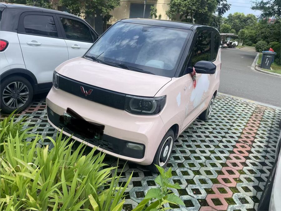 Wuling Wuling 2021 Hongguang MINI EV Macaron Sandwich Edition, 120 km range, lithium iron phosphate used car for export from China